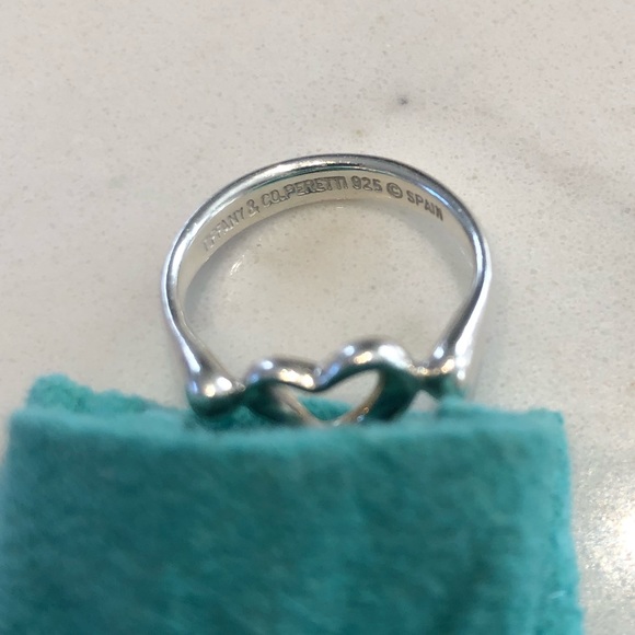 Tiffany & Co. Open Heart Ring - Picture 7 of 8